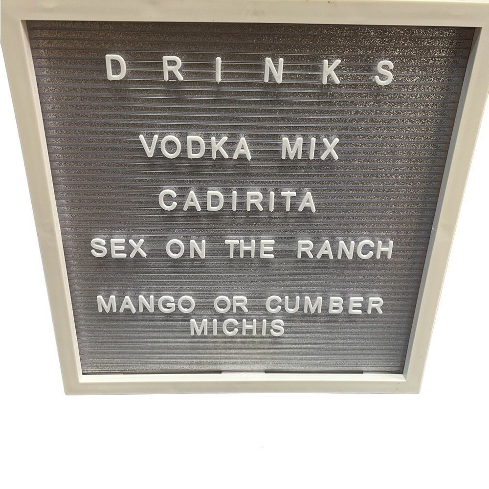 Glitter Letter Board